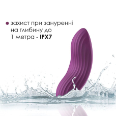 Смарт-вібратор у трусики + трусики у комплекті – Svakom Edeny – ребриста поверхня, 11 режимів вібрації