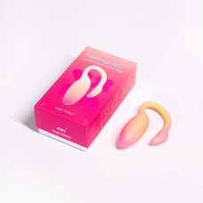 Смарт-віброяйце – Magic Motion Flamingo Max Orange, 2 в 1: віброяйце та тренажер Кегеля, 10 вібро-режимів