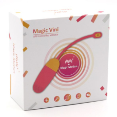 Смарт віброяйце Magic Motion Vini Orange з дистанційним керуванням з телефона на відстані