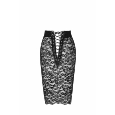 Юбка Noir Handmade F302 Ambivalence lace up midi skirt – L