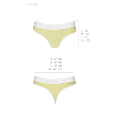 Спортивні трусики–стрінги Passion PS007 PANTIES M, жовтий