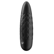 Тревел-вібропуля – Satisfyer Ultra Power Bullet 5 Black – 5 режимів інтенсивності, 7 ритмів, водозахист