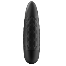 Тревел-вібропуля – Satisfyer Ultra Power Bullet 5 Black – 5 режимів інтенсивності, 7 ритмів, водозахист