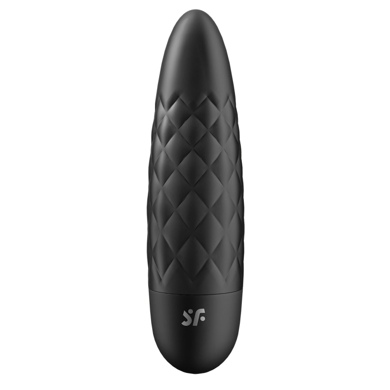 Тревел-вібропуля – Satisfyer Ultra Power Bullet 5 Black – 5 режимів інтенсивності, 7 ритмів, водозахист