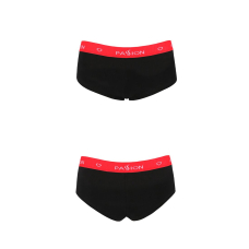 Трусики–шортики Passion PS003 PANTIES M, чорний колір