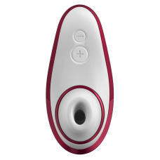 Вакуумний кліторальний стимулятор – Womanizer Liberty Red з магнітною кришкою, 2 насадки, швидка зарядка