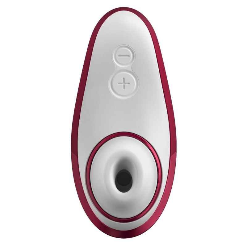 Вакуумный клиторальный стимулятор – Womanizer Liberty Red с магнитной крышкой, 2 насадки, быстрая зарядка