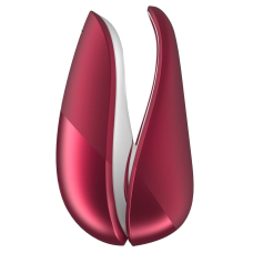 Вакуумний кліторальний стимулятор – Womanizer Liberty Red з магнітною кришкою, 2 насадки, швидка зарядка