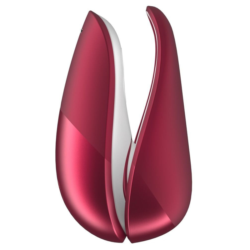 Вакуумный клиторальный стимулятор – Womanizer Liberty Red с магнитной крышкой, 2 насадки, быстрая зарядка