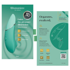 Вакуумний кліторальний стимулятор – Womanizer Next Sage, 3D Pleasure Air, 14 рівнів інтенсивності