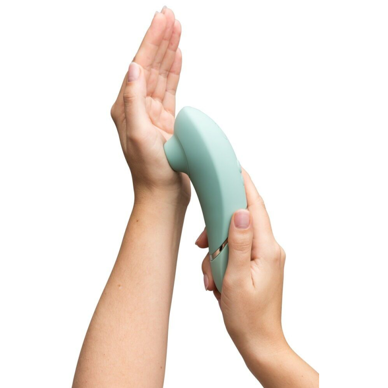 Вакуумний кліторальний стимулятор – Womanizer Next Sage, 3D Pleasure Air, 14 рівнів інтенсивності