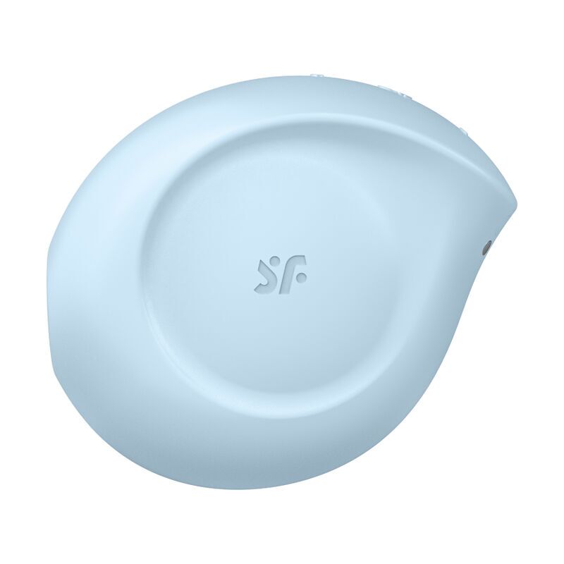 Вакуумний кліторальний стимулятор з вібрацією – Satisfyer Sugar Rush Blue – 12 вібро-режимів, 11 вакуумних