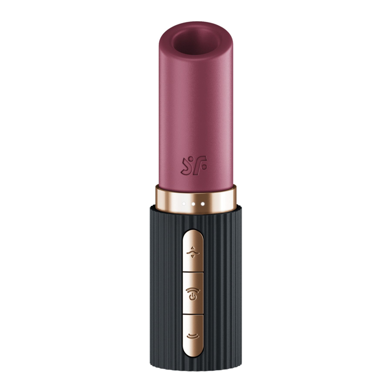 Вакуумний стимулятор – Satisfyer Pro 2 Kiss, магнітна технологія 3D Air Pulse, 30 режимів, захисна кришечка