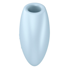 Вакуумний стимулятор-серце – Satisfyer Cutie Heart Blue з вібрацією – 11 режимів вакууму, 12 вібро-режимів