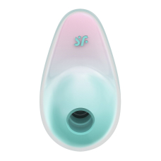Вакуумний стимулятор з вібрацією – Satisfyer Pixie Dust Mint/Pink – 12 вібро + 11 вакуумних режимів