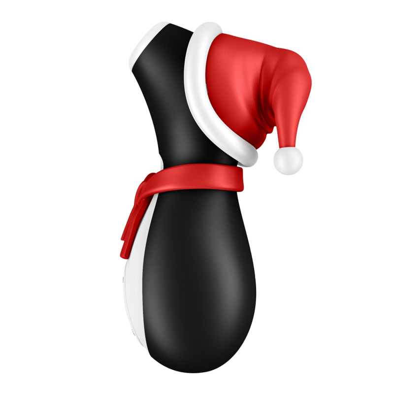 Вакуумный вибратор пингвинчик – Satisfyer Penguin Holiday Edition – 11 режимов работы