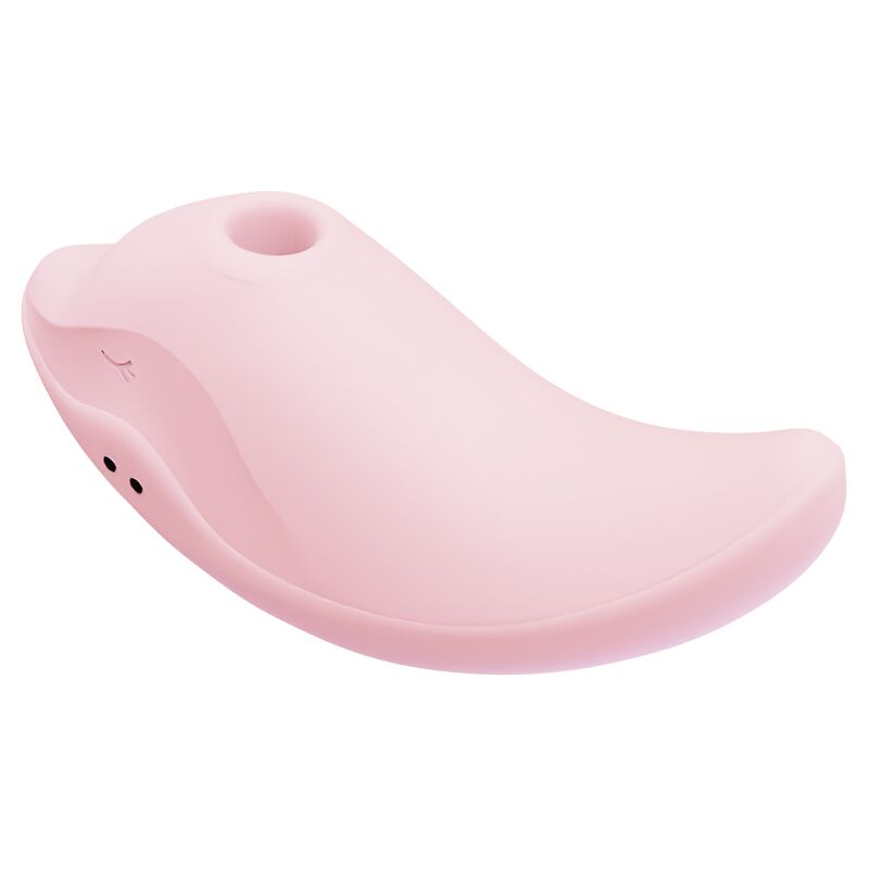 Вибратор-дельфинчик 2в1 – CuteVibe Heidi Pink – 3 режима вакуума и 10 режимов вибрации