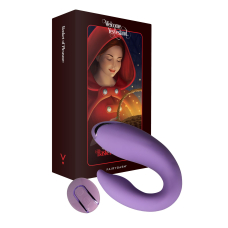 Вібратор для пар – FairyGasm PleasureBerry Violet – кейс для зарядки, пульт управління, 10 режимів