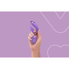Вібратор для пар – FairyGasm PleasureBerry Violet – кейс для зарядки, пульт управління, 10 режимів