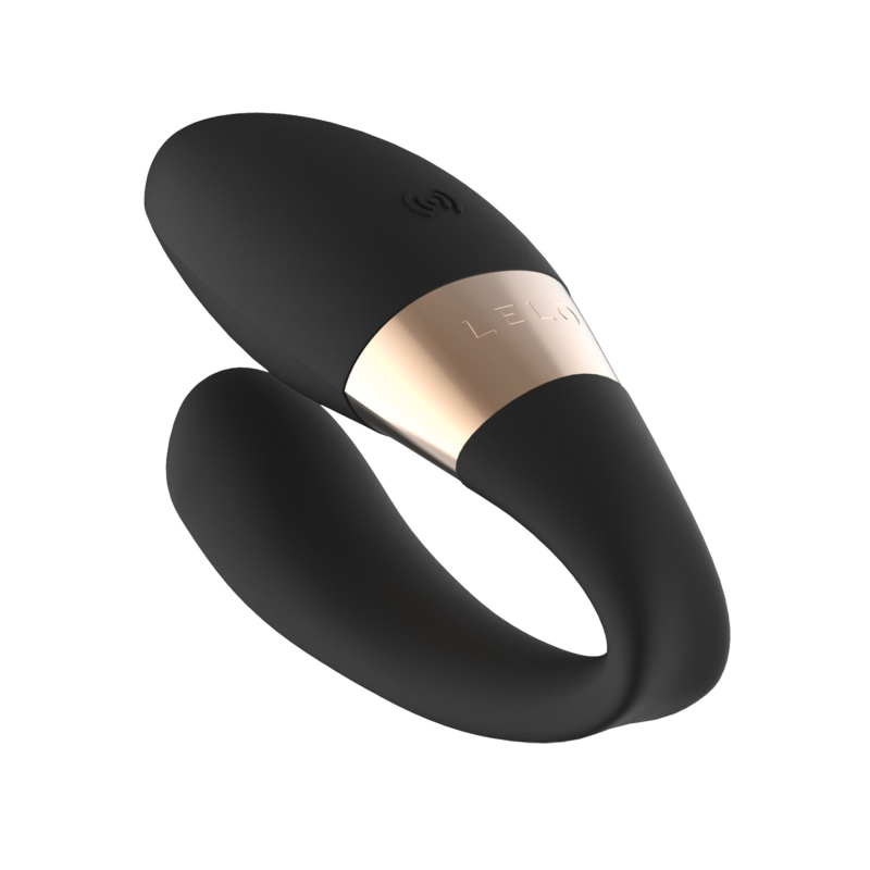 Вібратор для пар – LELO Tiani Duo Black – 2 мотори, пульт, гнучкий корпус, 8 режимів