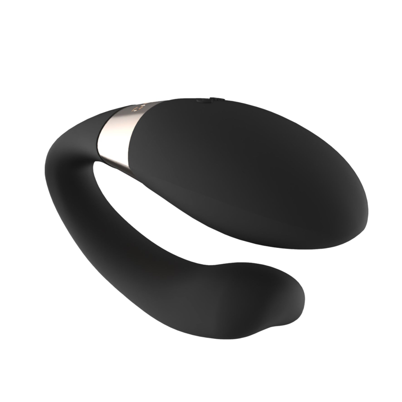 Вібратор для пар – LELO Tiani Duo Black – 2 мотори, пульт, гнучкий корпус, 8 режимів