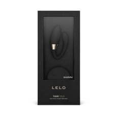 Вібратор для пар – LELO Tiani Duo Black – 2 мотори, пульт, гнучкий корпус, 8 режимів