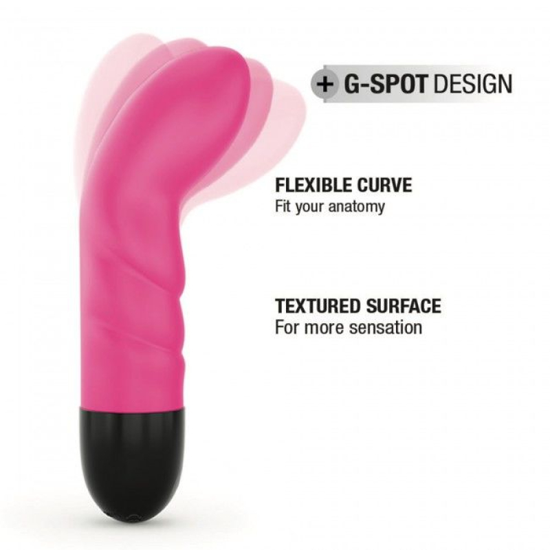 Вібратор для точки G – Dorcel Expert G 2.0 Magenta – 10 вібро-режимів