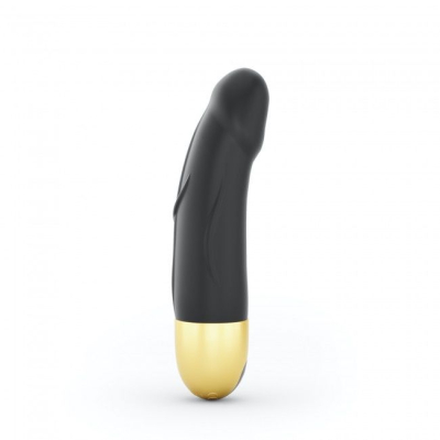 Вібратор для точки G – Dorcel Real Vibration S Gold 2.0 – 3 швидкості + 10 режимів вібрації
