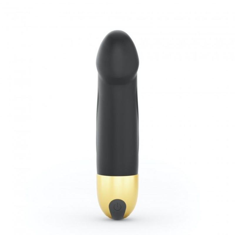 Вибратор для точки G – Dorcel Real Vibration S Gold 2.0 – 3 скорости + 10 режимов вибрации