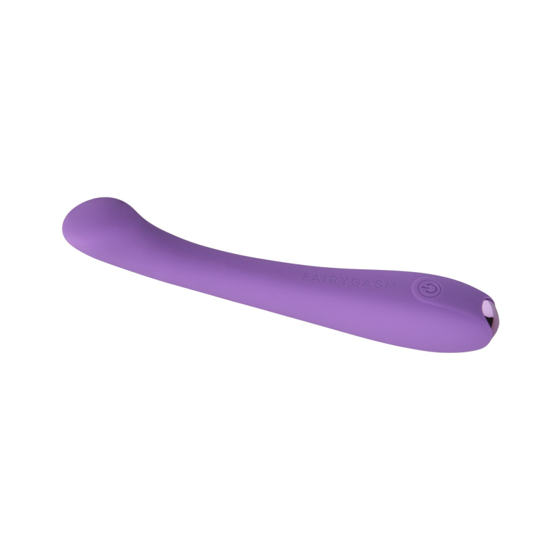 Вибратор для точки G – FairyGasm MerryWand Violet – гибкий ствол, 9 вибро-режимов