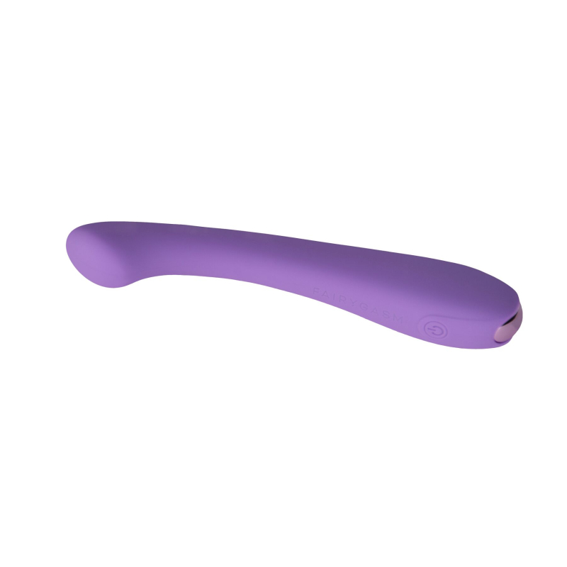 Вибратор для точки G – FairyGasm MerryWand Violet – гибкий ствол, 9 вибро-режимов