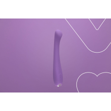 Вибратор для точки G – FairyGasm MerryWand Violet – гибкий ствол, 9 вибро-режимов