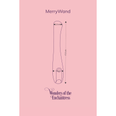 Вибратор для точки G – FairyGasm MerryWand Violet – гибкий ствол, 9 вибро-режимов