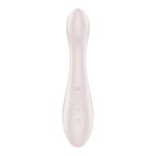 Вібратор для точки G – Satisfyer G-Force Beige – 10 режимів + 5 рівнів інтенсивності, медичний силікон