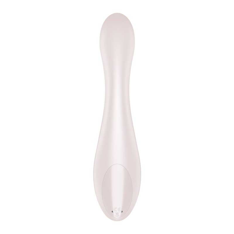 Вібратор для точки G – Satisfyer G-Force Beige – 10 режимів + 5 рівнів інтенсивності, медичний силікон