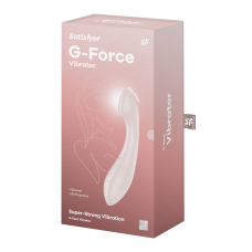 Вібратор для точки G – Satisfyer G-Force Beige – 10 режимів + 5 рівнів інтенсивності, медичний силікон