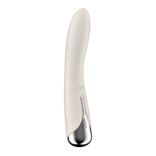 Вібратор для точки G з обертанням стовбура – Satisfyer Spinning Vibe 1 Beige – 2 мотори