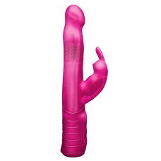 Вібратор-кролик Dorcel Baby Rabbit Pink – з перлинним масажем і головкою що обертається