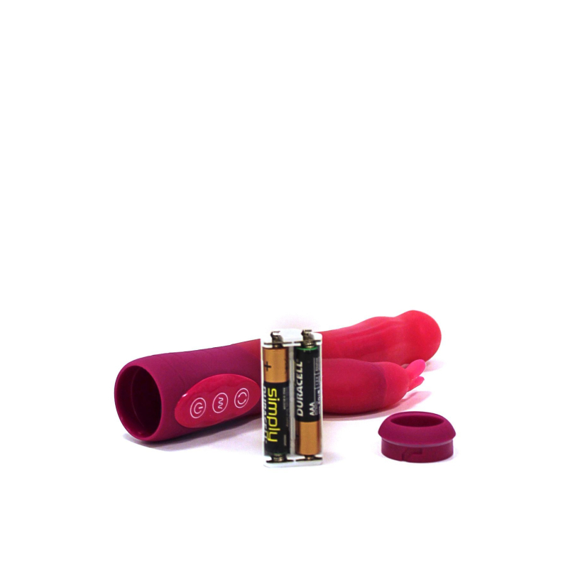 Вібратор-кролик Dorcel Baby Rabbit Pink – з перлинним масажем і головкою що обертається
