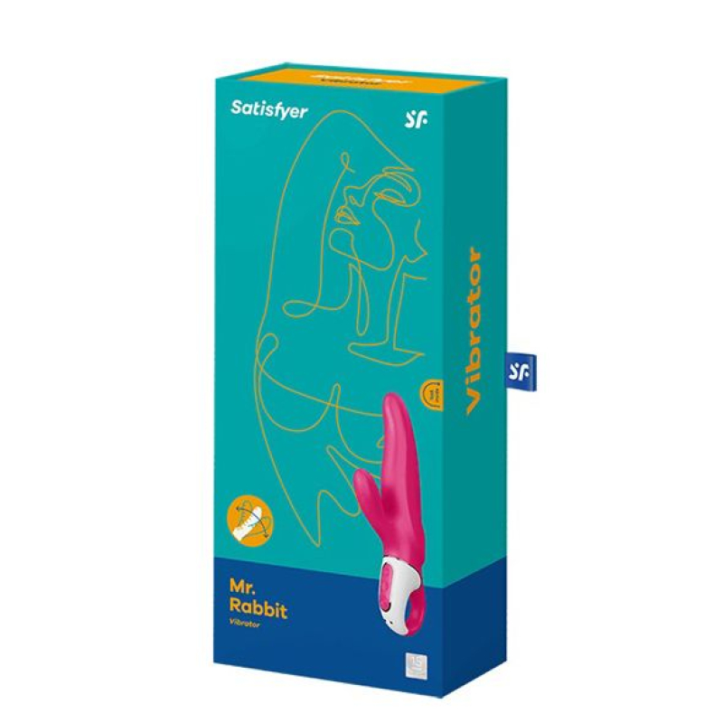 Вібратор-кролик Satisfyer Vibes Mr. Rabbit – з двома моторами, 6 рівнів вібрації та 6 вібраційних ритмів