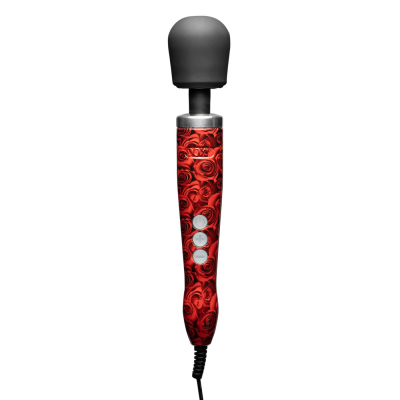 Вібратор мікрофон – DOXY Die Cast ROSE PATTERN – металевий корпус, 7 режимів вібрації, живлення 220В