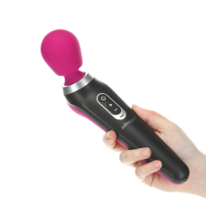 Вибратор PalmPower Extreme Pink – 12 мощных вибро-режимов, гибкая головка, высококачественный силикон, длина 26см