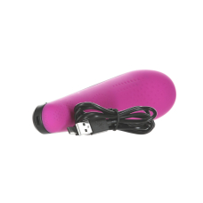 Вибратор PalmPower Extreme Pink – 12 мощных вибро-режимов, гибкая головка, высококачественный силикон, длина 26см
