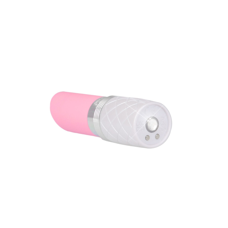 Вибратор-помада с язычком – Pillow Talk Lusty Pink – высококачественный силикон