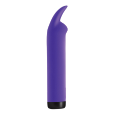Вібратор – S Pleasures Bullets Amethyst з двома відростками, 10 вібраційних режимів