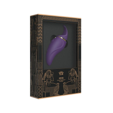 Вібратор-язичок 2в1 – Zalo Hero Twilight Purple – кристал Swarovski, 6 вібро-режимів + 6 хвильових пульсацій
