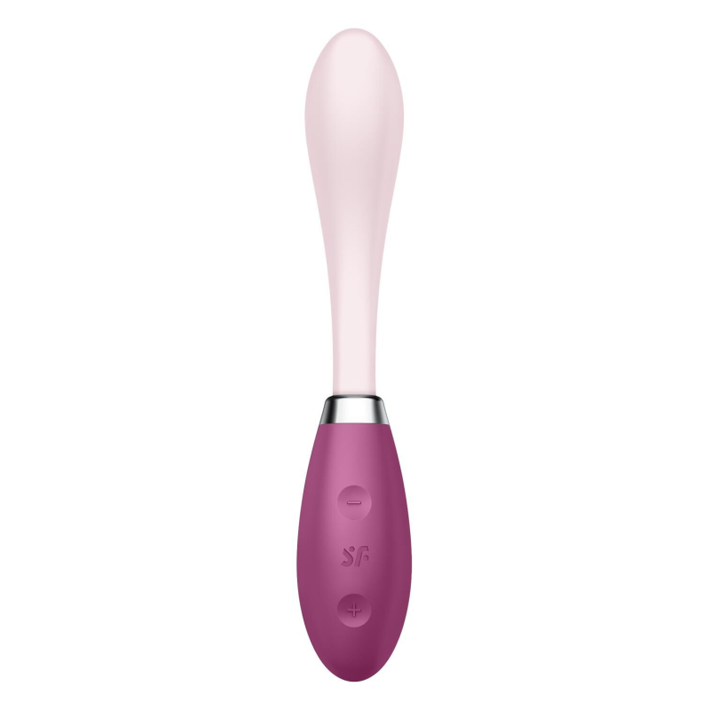 Вібратор з гнучким стовбуром – Satisfyer G-Spot Flex 3 Red – 12 режимів вібрації, повний захист IPX7