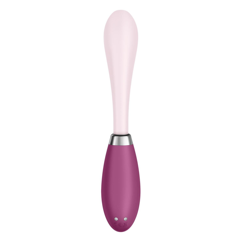 Вібратор з гнучким стовбуром – Satisfyer G-Spot Flex 3 Red – 12 режимів вібрації, повний захист IPX7
