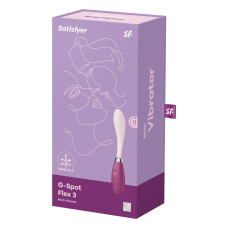 Вібратор з гнучким стовбуром – Satisfyer G-Spot Flex 3 Red – 12 режимів вібрації, повний захист IPX7