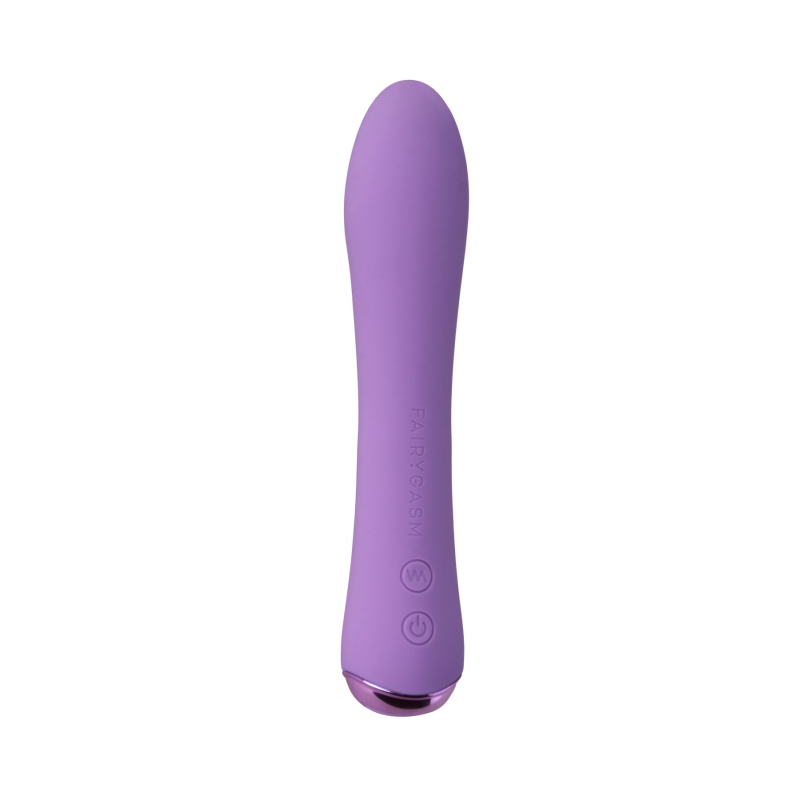 Вібратор з підігрівом – FairyGasm WowGenie Violet – нагрів до 42 °C, 9 режимів вібрації